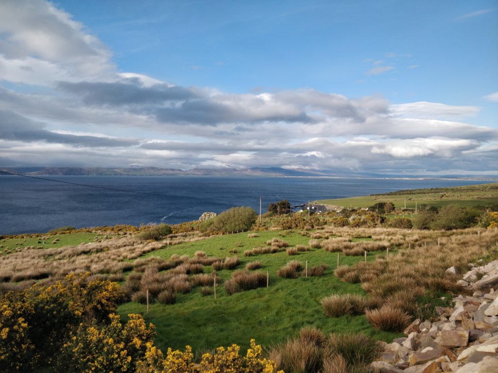 Widok na Półwysep Dingle z Kerry