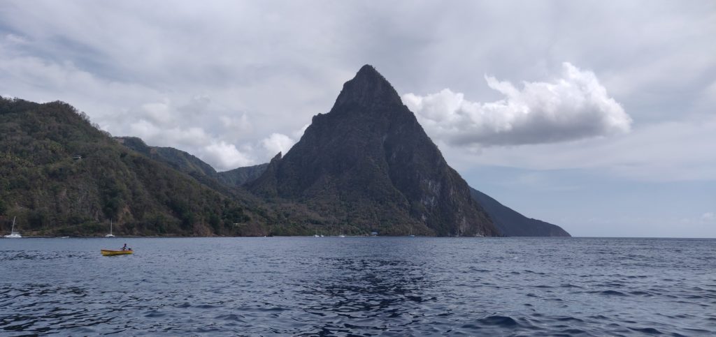 St Lucia mały Piton