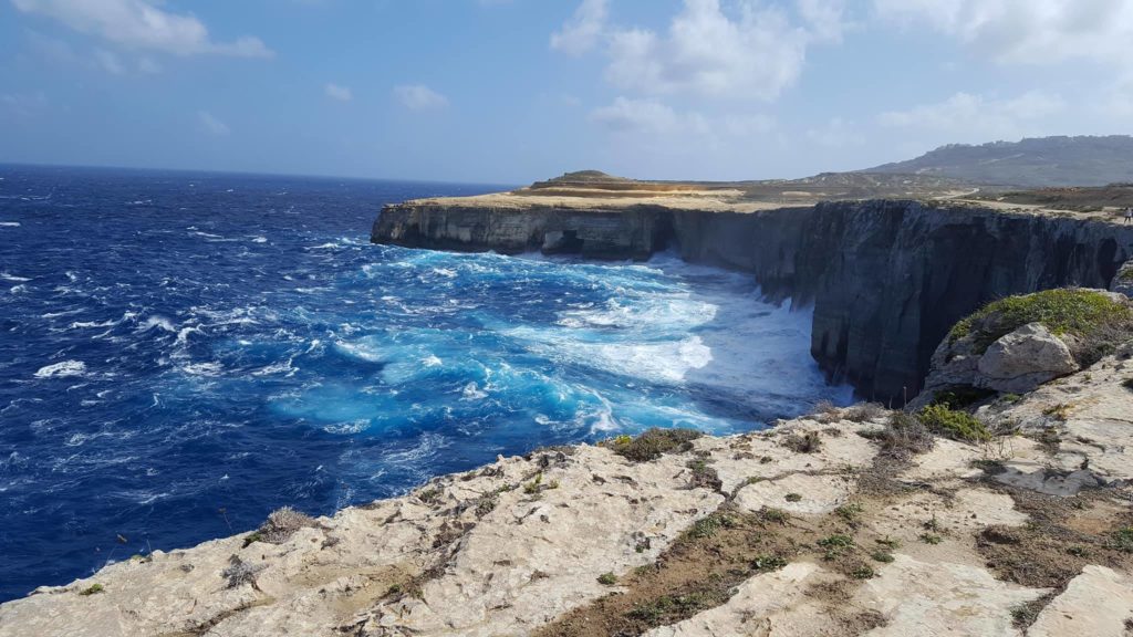 Gozo klify