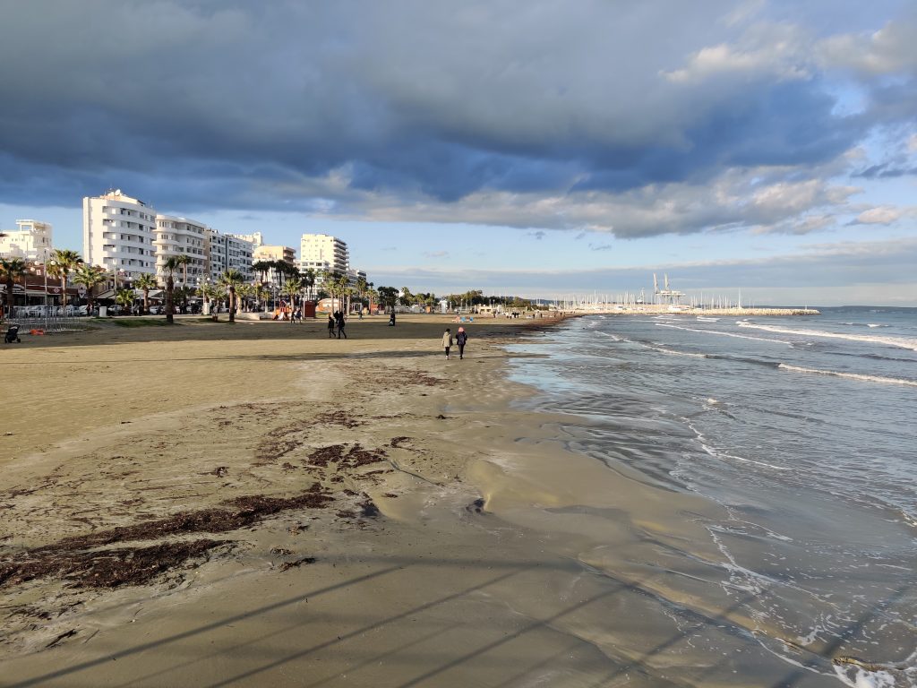 Larnaka plaża