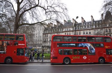 Londyn czerwony autobus