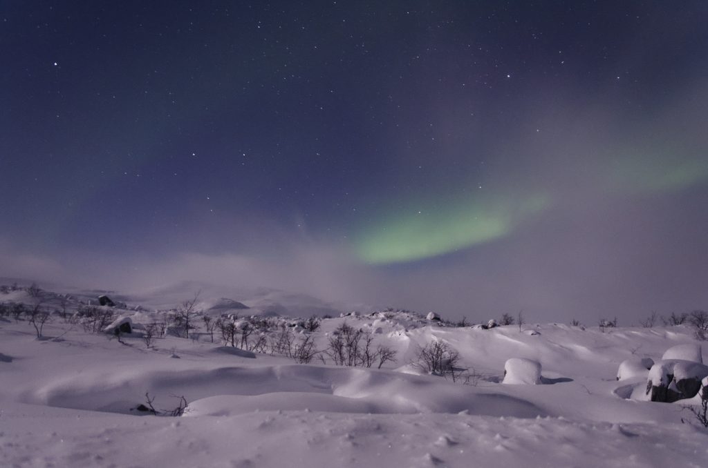 Zorza polarna Tromso