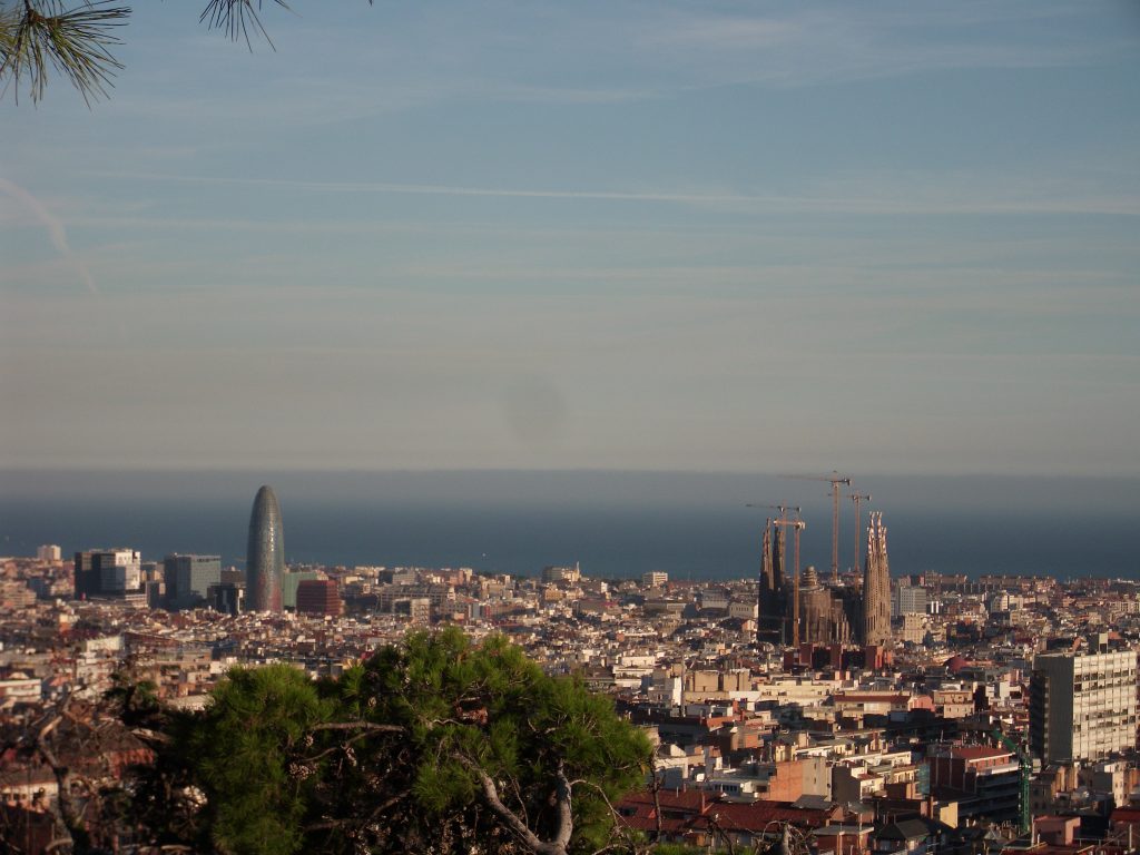 Barcelona panorama