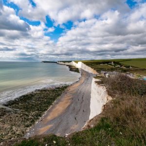 Klify Seven Sisters w południowej Anglii Seven Sisters small