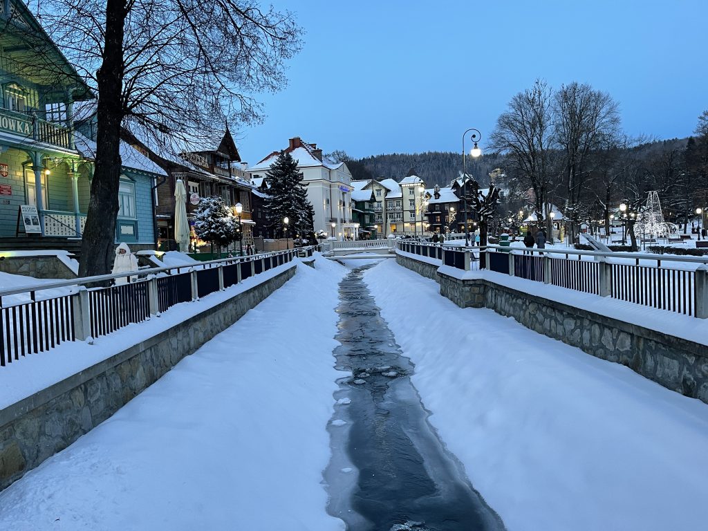 Krynica zimą