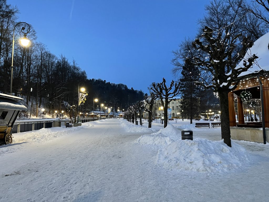 Krynica zimą