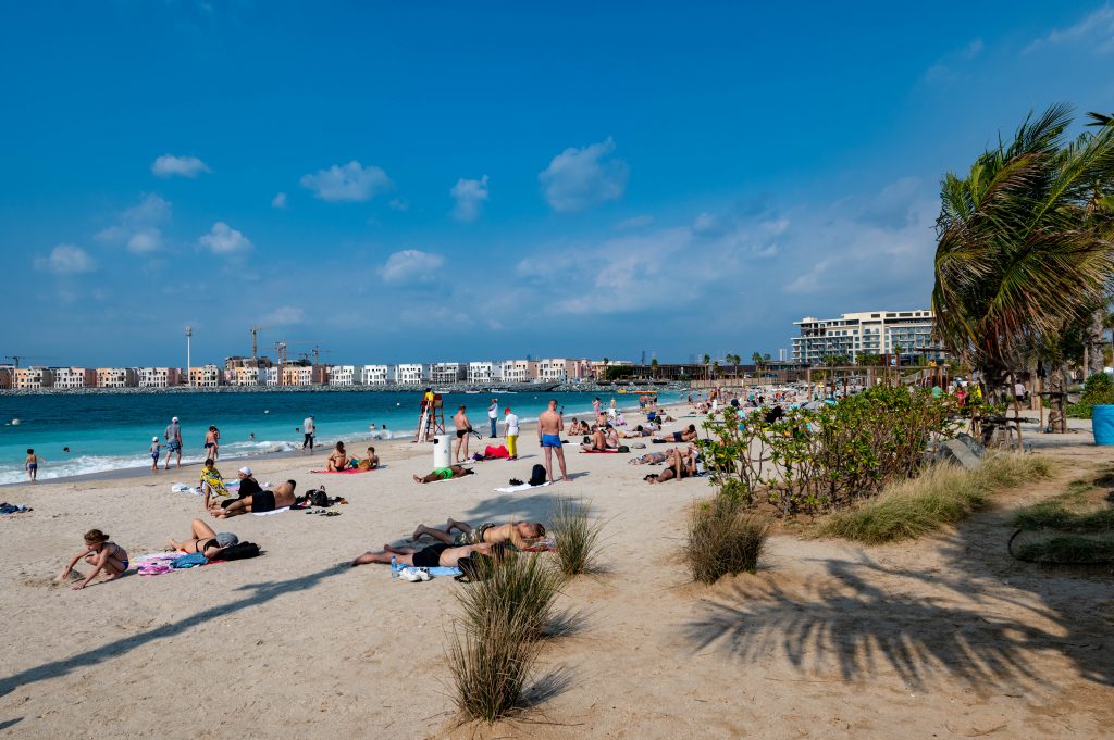 Plaża Jumeriah Dubaj