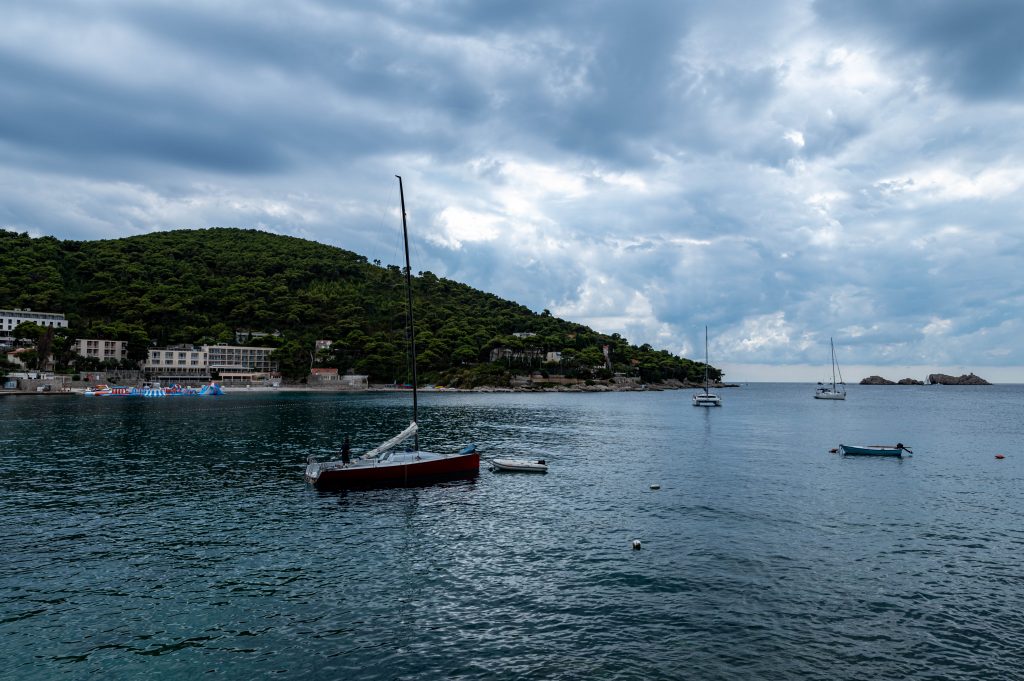 Plaża Uvala Lapad Dubrownik