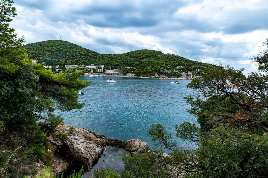 Plaża Uvala Lapad Dubrownik