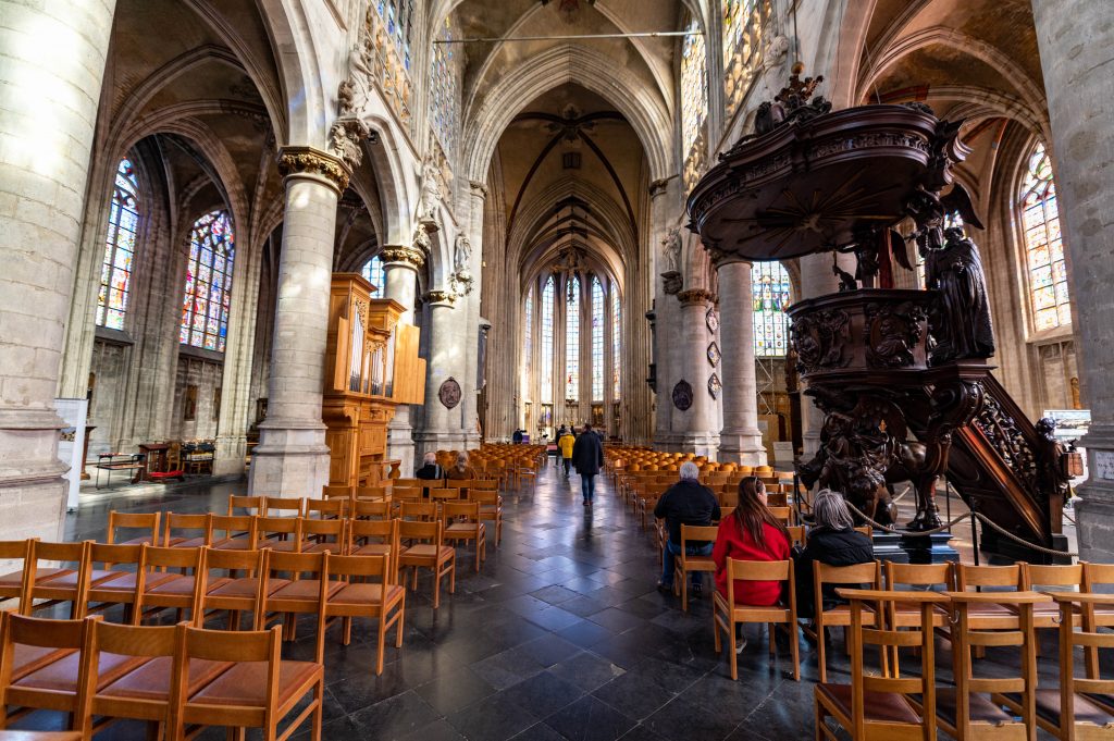 Kościół Notre-Dame du Sablon Bruksela