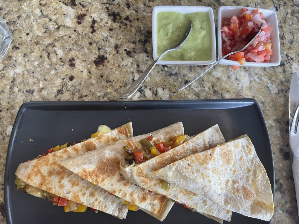 quesadillas