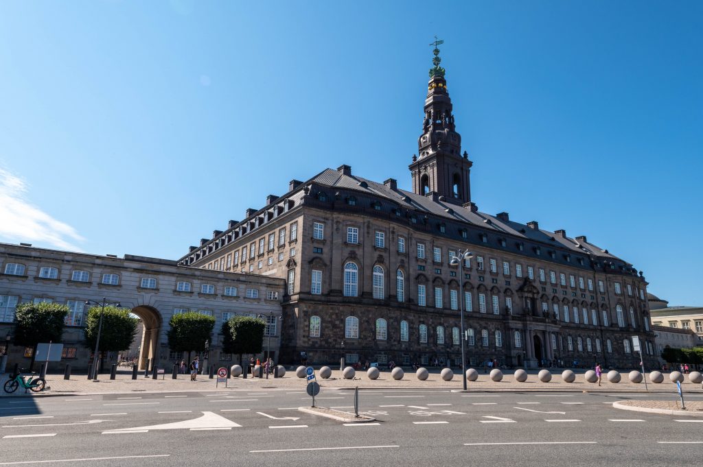 Pałac Christiansborg Kopenhaga