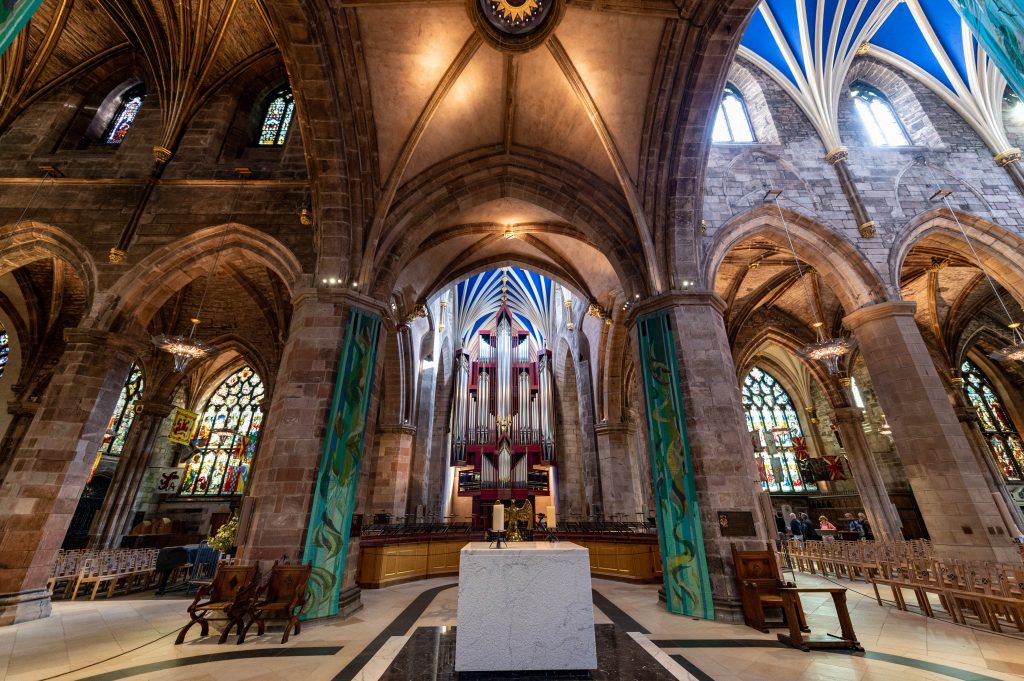 Katedra św. Idziego (St Giles' Cathedral) Edynburg