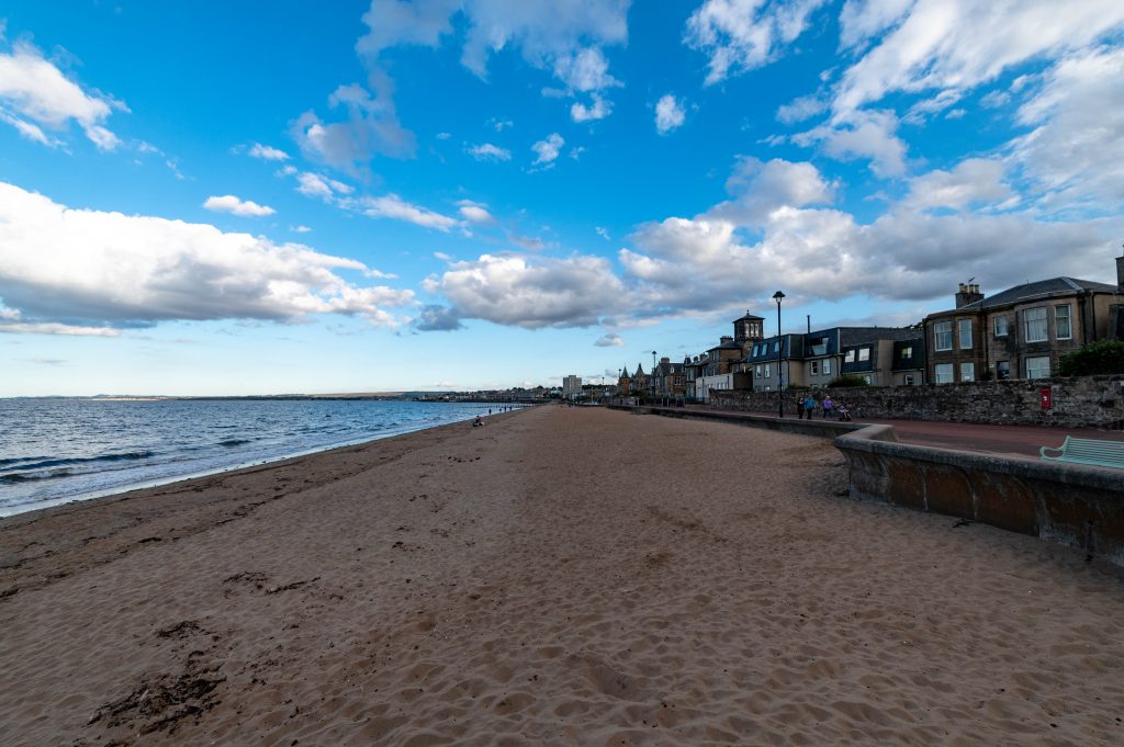 Plaża Portobello Edynburg