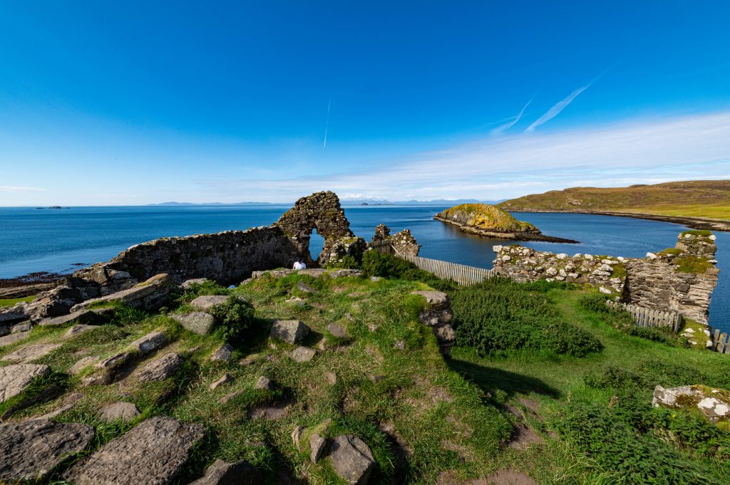 Zamek Duntulm Isle of Skye