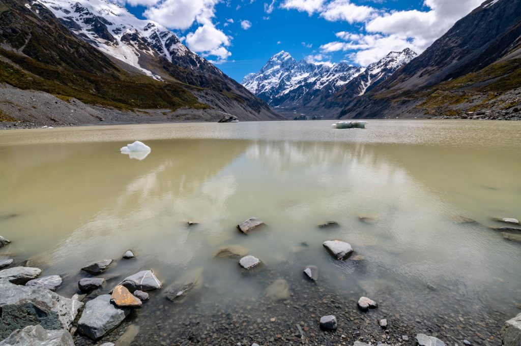 Hooker Lake Aorak Mount Cook