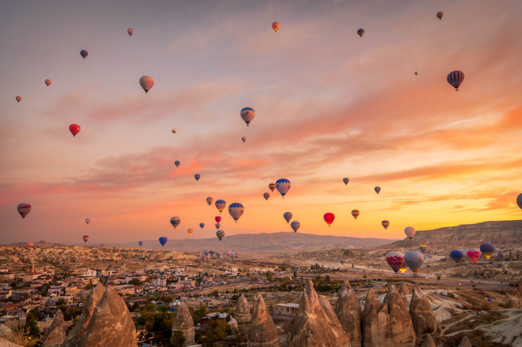Kapadocja balony