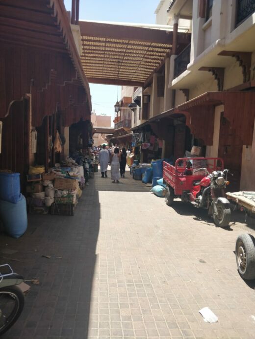 Jedna z uliczek w Medinie