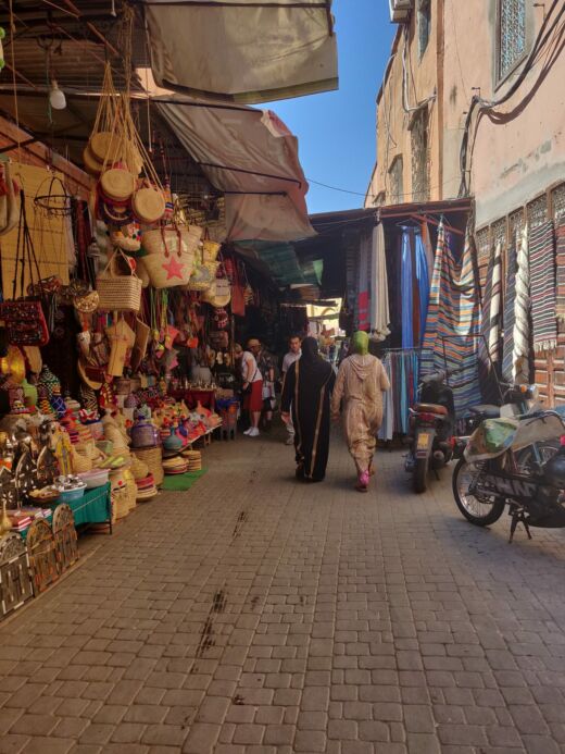 Souk w Marrakeszu
