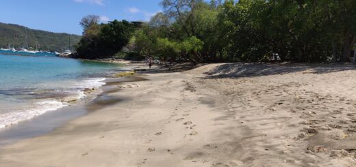 Plaża na wyspie Bequia