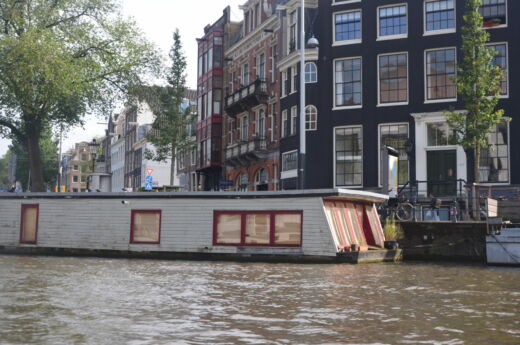 Amsterdam z łódki 6