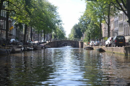Amsterdam z łódki 9