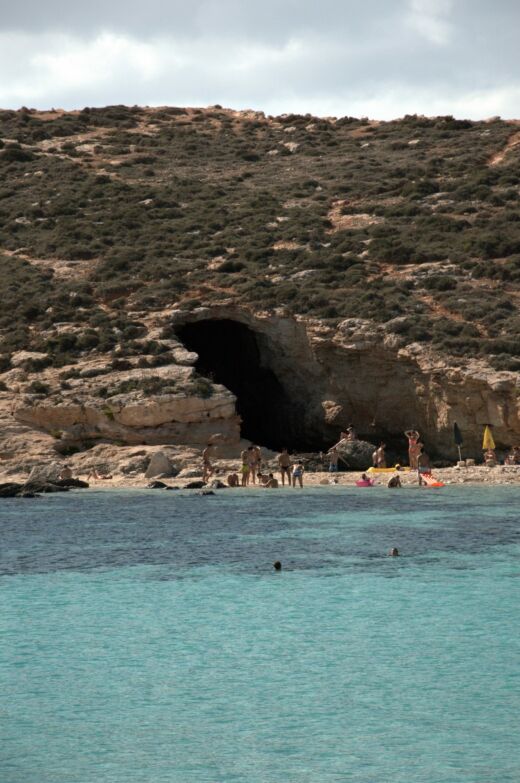 Plaża na Comino