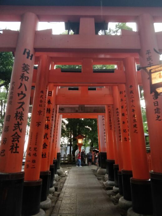 Bramy torii Kioto