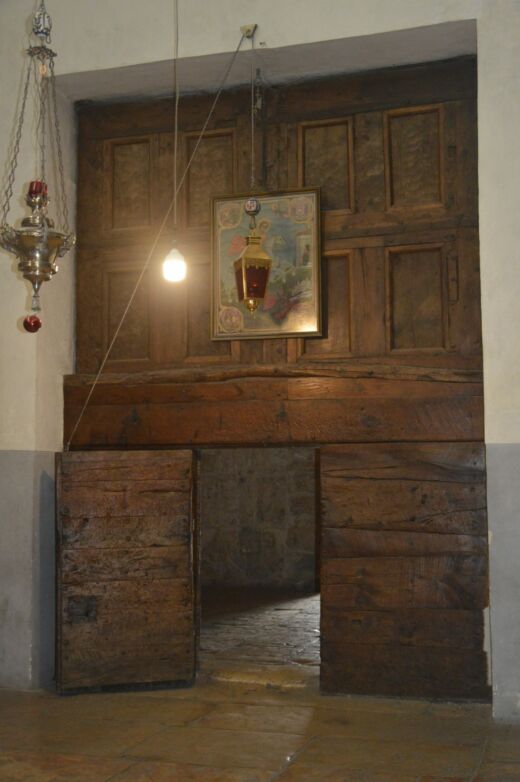 Drzwi w Bazylice w Betlejem