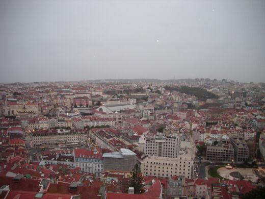 Lizbona dachy