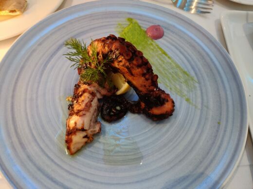 Grillowana ośmiornica