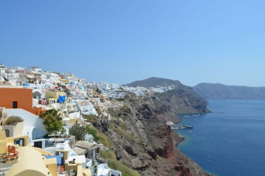 Santorini Grecja