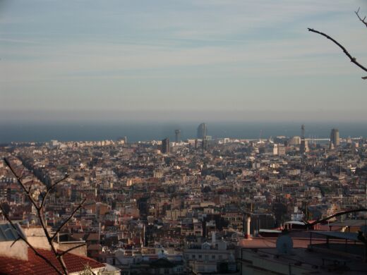 Barcelona panorama