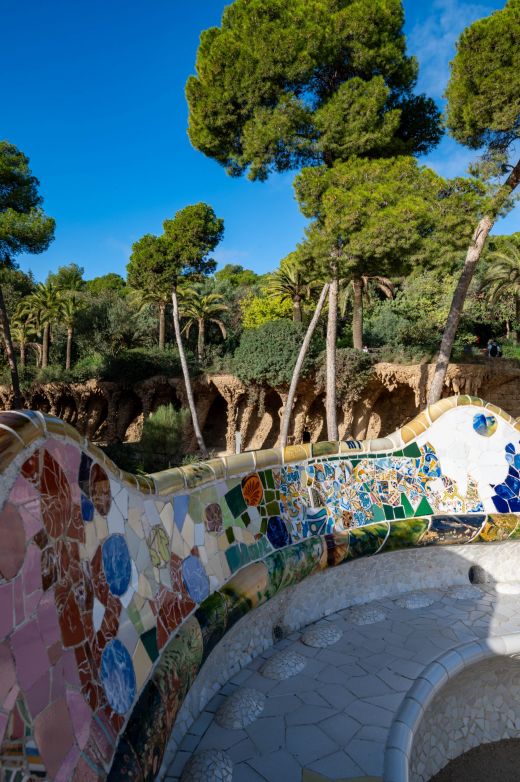 Park Guell Barcelona Hiszpania