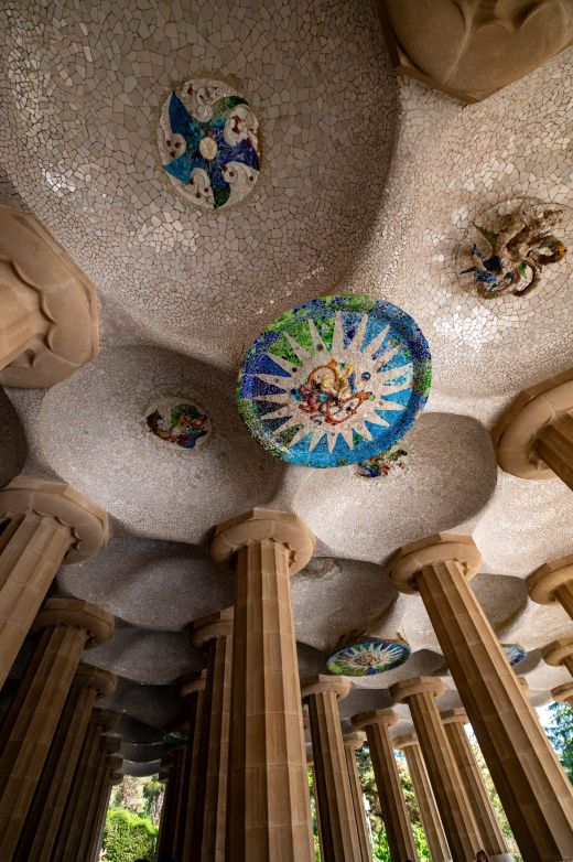 Park Guell Barcelona Hiszpania