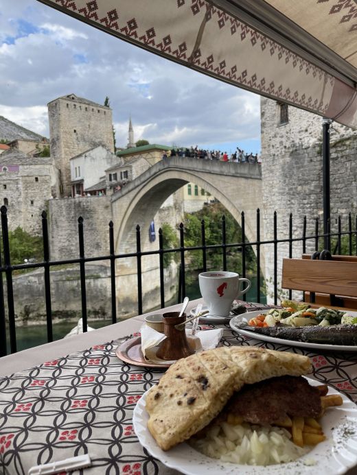 Mostar jedzenie