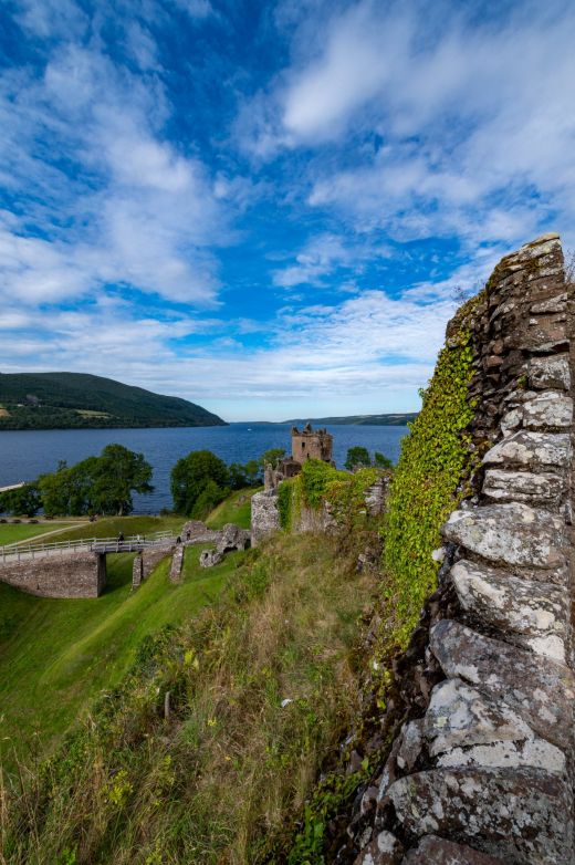 Zamek Urquhart Loch Ness