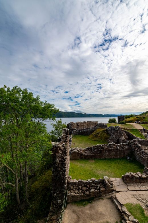 Zamek Urquhart Loch Ness