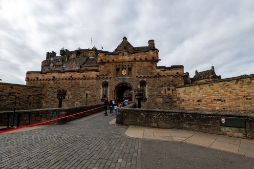 Zamek w Edynburgu