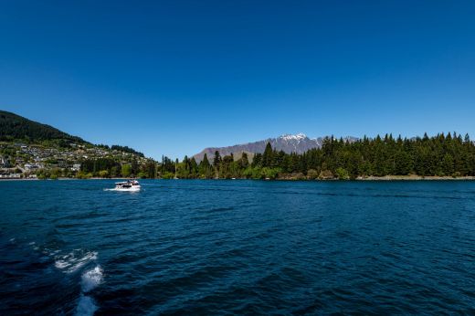 Rejs TSS Earnslaw po jeziorze Queenstown NZ