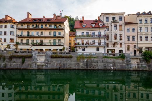 Cankarjevo nabrežje Lublana