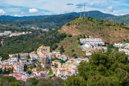 Malaga Zamek Gibralfaro