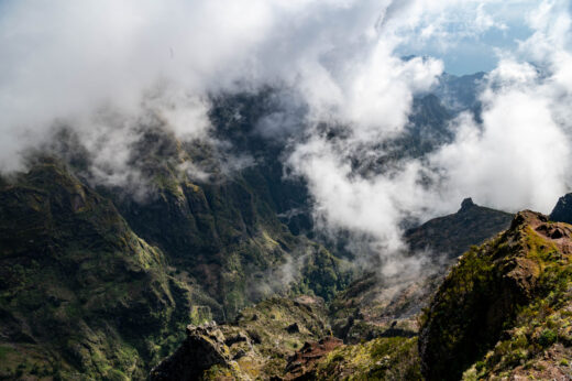 Pico do Arieiro na Maderze