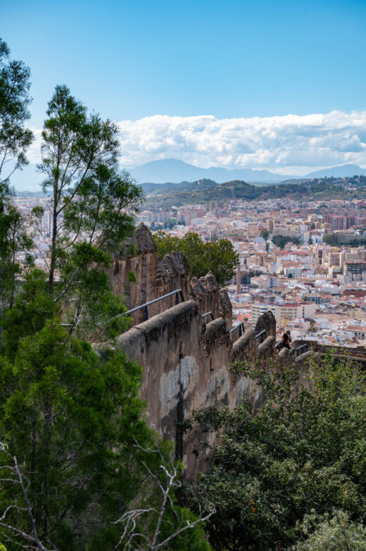 Zamek Gibralfaro Malaga